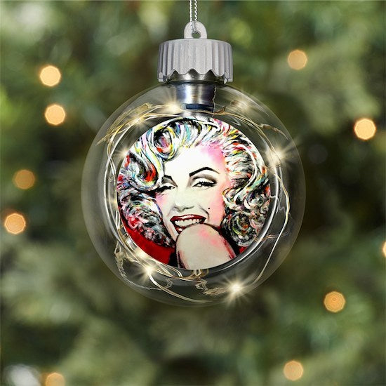 Marilyn Monroe Christmas Red