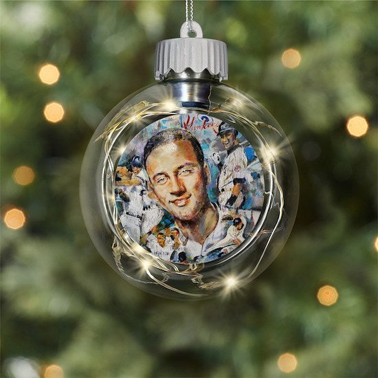 Derek Jeter Christmas by Tarantola Art