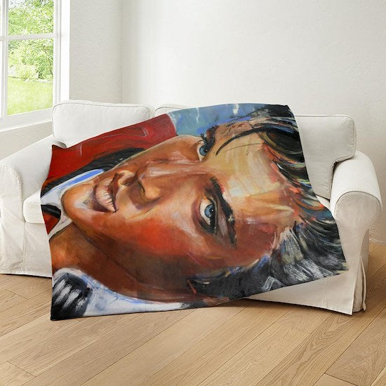 Elvis blanket by Tarantola Art