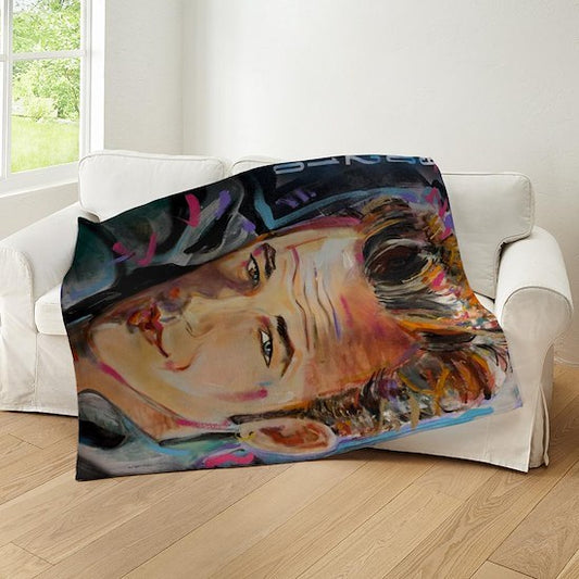 Cuddle up with Luke Perry by Tarantola Art