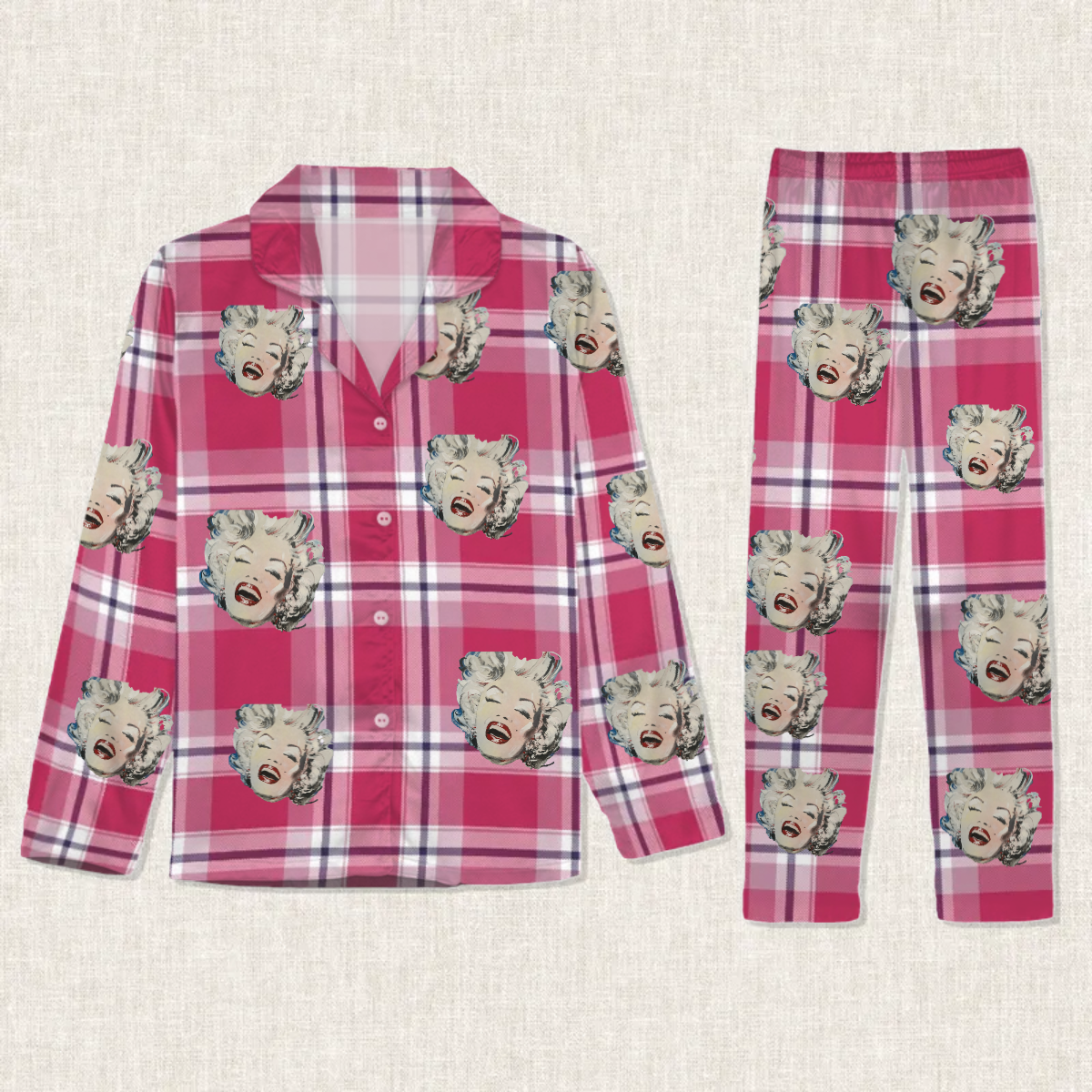 Marilyn Monroe "In The Pink" Flannel