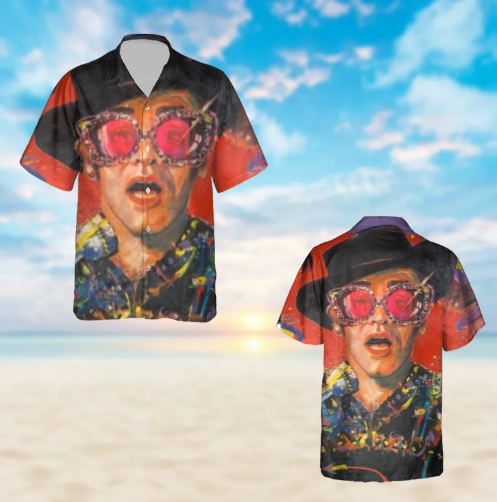 Elton John Shirt by Tarantola Art