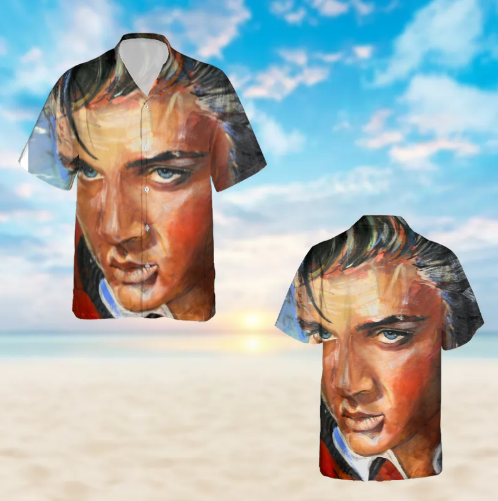 Elvis the King Shirt by Tarantola Art