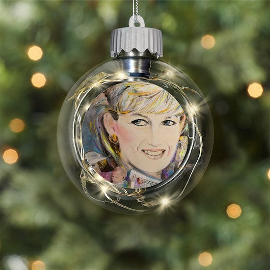 Princess Diana Christmas by Tarantola Art