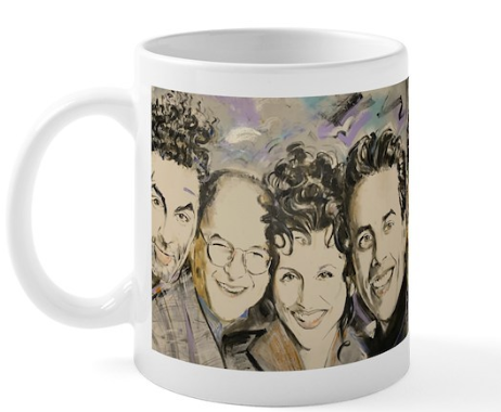 Seinfeld Mug by Tarantola Art