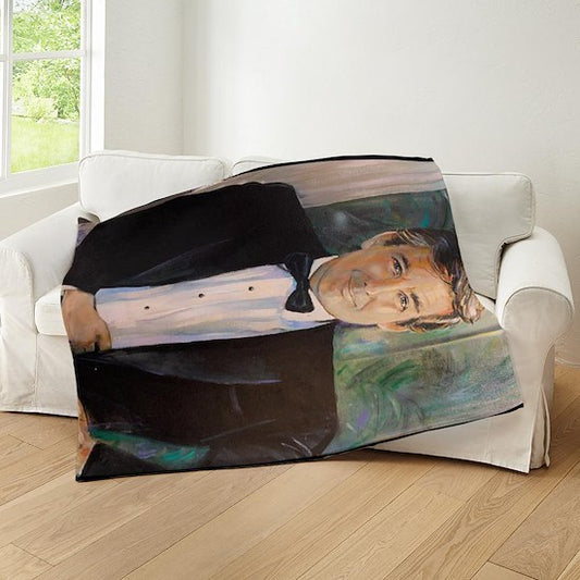 Donald Trump Warm Blanket by Tarantola